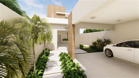 Fachada Com Area Gourmet Na Frente - Planta de Casa com Área Gourmet na frente