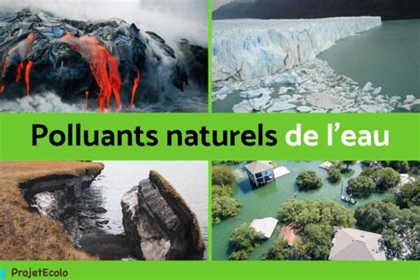 POLLUTION DE L'EAU : les POLLUANTS NATURELS de l'EAU