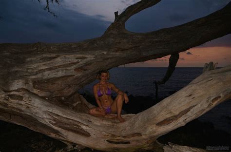 Bikini Model Miss Bamboo AI Enhanced Purple Mood 0616 Topaz Sharpen Faceai Porn Pic