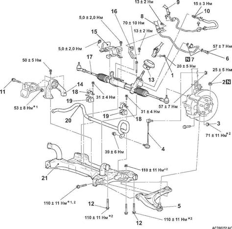 Подвеска на митсубиси лансер 10: задняя и передняя, схема, ремонт ...
