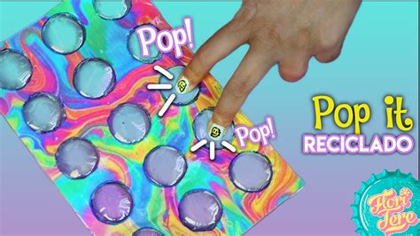 Pop It Casero Transparente Como Hacer Fidget Toys Floritere