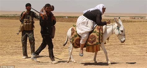 Yazidis Rescued By Kurdish Peshmerga After Escaping Jihadist Horde