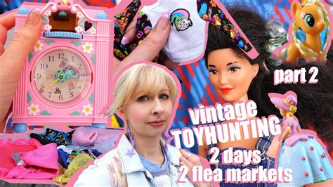 TOYHUNTING At Flea Markets Part 2 80s 90s Barbie Fashion Doodle