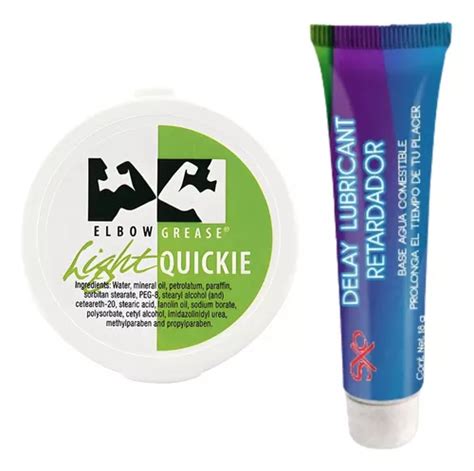 Lubricante Anal Elbow Grease Ligero Delay Sabor Manzana Sensaci N Ligera Meses Sin Inter S
