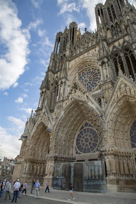 Cathedral Notre Dame In Reims Free Stock Photo Public Domain Pictures
