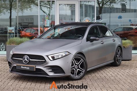 Mercedes Benz A Klasse Limousine 200 AMG Line 163pk MBUX Pano LED