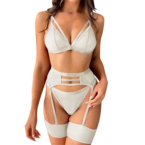 Buy Women Sexy Stripper Outfit Lingerie Set Sexy Strappy Teddy Lingerie