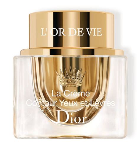 DIOR LOr de Vie La Crème Contour Yeux Et Lèvres 15Ml Harrods UK