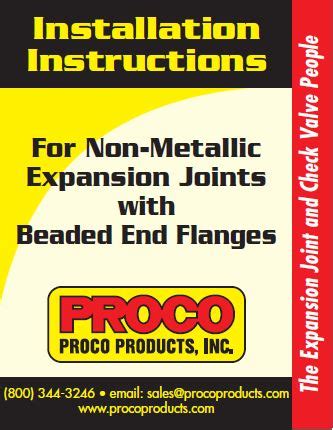 Non Metallic Expansion Joints Proco Products