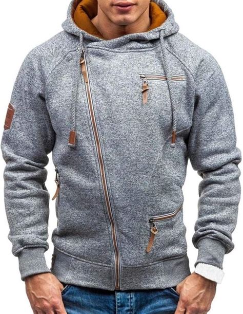 Hoodie Herren Frühling Casual Solid Langarm Herren Hoodies Sweatshirts ...