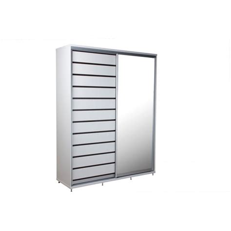 Шкаф-купе 1,6 Прага белый глянец (16819 грн.) Просто мебель - купить ...