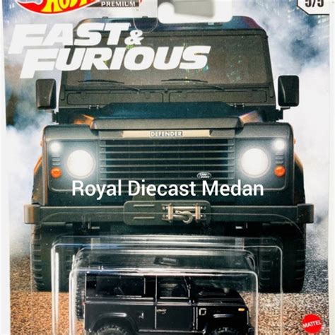 Jual Hot Wheels Fast Furious Land Rover Defender Premium Japan Sticker Kota Medan Royal