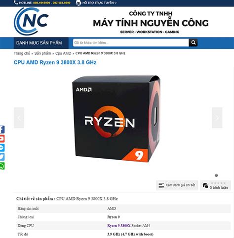 Les futurs processeurs AMD Ryzen 9 3800X, Ryzen 7 3700X, Ryzen 5 3600X ...