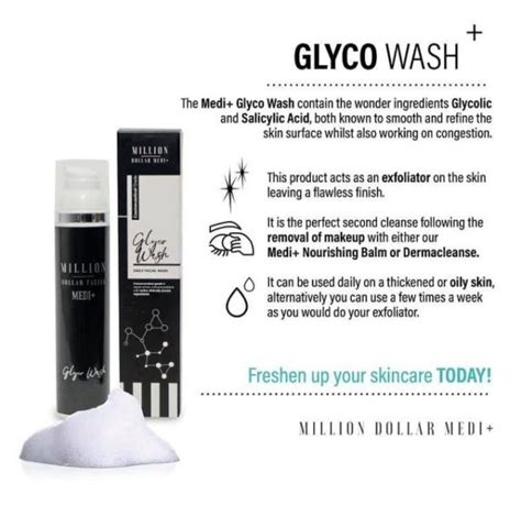 Million Dollar Medi+ Glyco Wash – Sculpt Beauty Clinic
