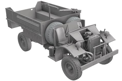 Thunder Model Lrdg F Patrol Truck With Offset Rear Bed Armorama