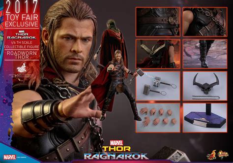 Thor Ragnarok Roadworn Thor Sixth Scale Figure By Hot Toys