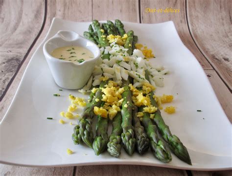 Asperges sauce beurre blanc et citron Diet Délices Recettes