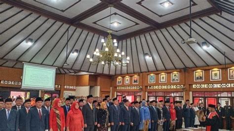 Anggota Dprd Kabupaten Klaten Periode Resmi Dilantik