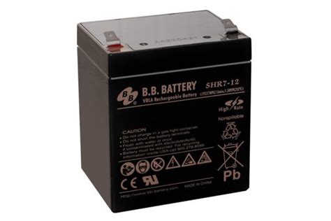 Akumulator B.B. Battery 12V 7Ah SHR7-12 - ERBAT Akumulatory