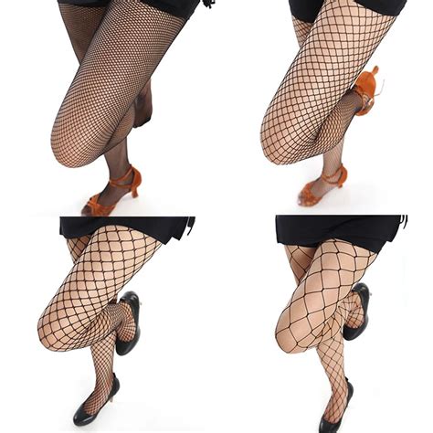 Women S Sexy Fishnet Stockings Fish Net Pantyhose Mesh Nylon Tights Lingerie Thigh High Stocking