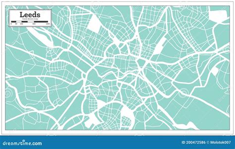 Outline Leeds Skyline With Landmarks Cartoon Vector CartoonDealer