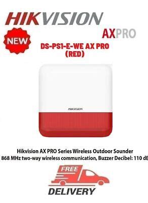 Hikvision Ds Ps E We Sir Ne Sans Fil Mhz Bidirectionnelle Ax Pro