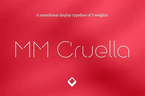 Mm Cruella Font Design Shack