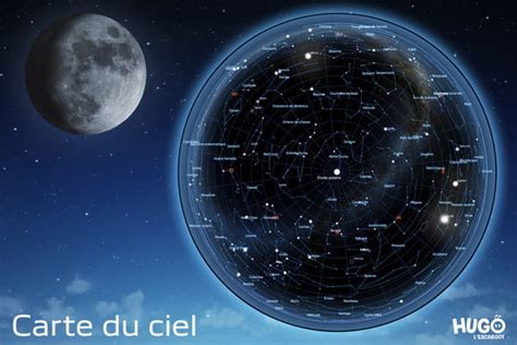 La carte des constellations à imprimer pour admirer le ciel depuis chez