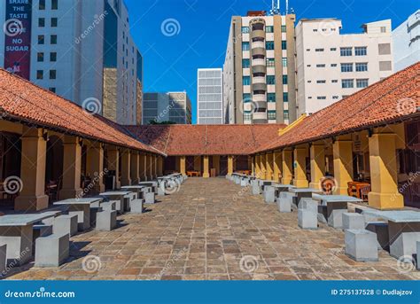 Colombo Sri Lanka January 18 2022 Dutch Hospital In The Old Town Of