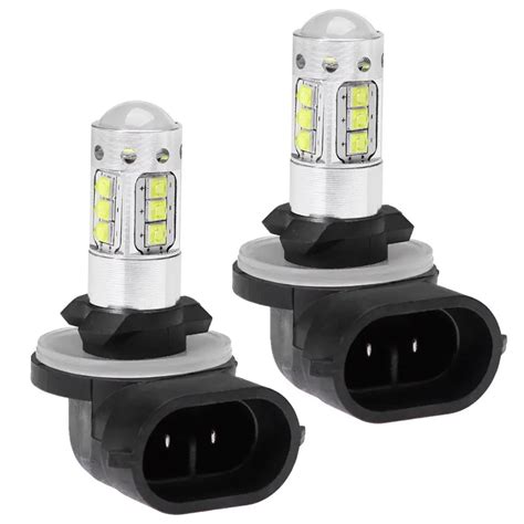 2Pcs Cree XBD Chip H27 881 Led Bulb For Cars H27W 2 H27W2 Auto Fog