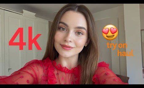 K See Through Transparent Try On Haul Mirror View Transparent Lingerie Two Piece Swimsuit