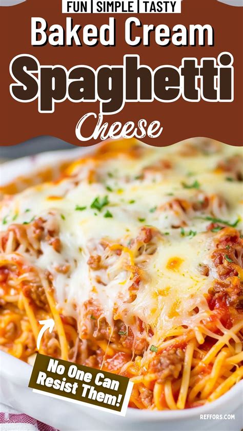 Baked Cream Cheese Spaghetti Artofit