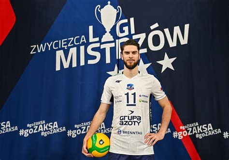 KOSZULKA MECZOWA domowa 4f Liga Mistrzów 2024 ZAKSA Kędzierzyn Koźle