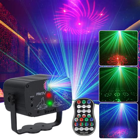 Jual Lampu Disco Laser Dj Remote Control Lighting Lampu Sorot Led Ktv