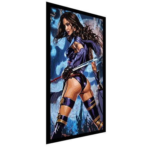 Quadro Decorativo Poster Psylocke X Men Marvel X Cm Elo