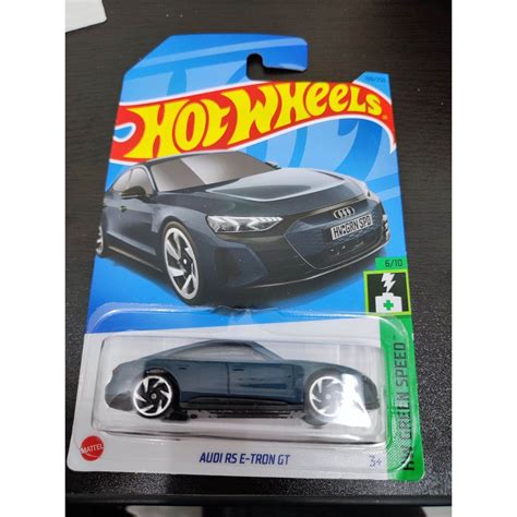 Hot Wheels Green Speed Audi RS E Tron GT Shopee Malaysia