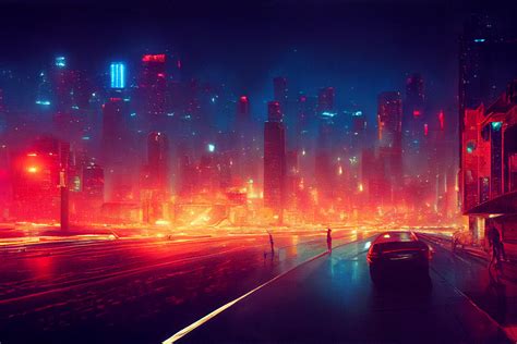 Cyberpunk Night City by xBADMARKSx on DeviantArt