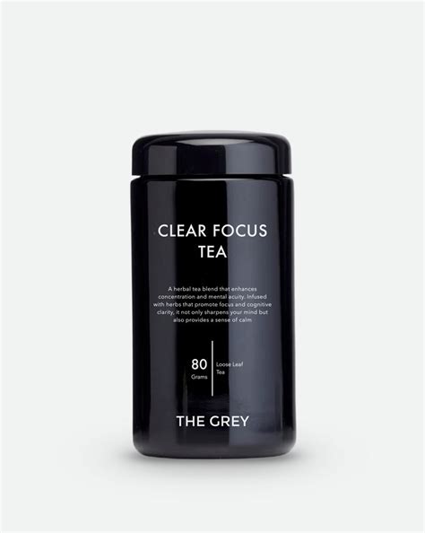 Clear focus tea | The Grey Men's Skincare