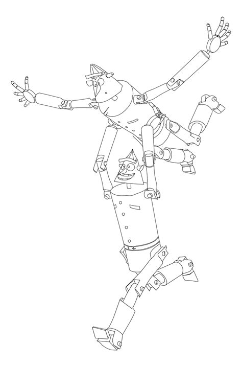 Раскраска - Урфин Джюс и его деревянные солдаты - Деревянные солдаты ...