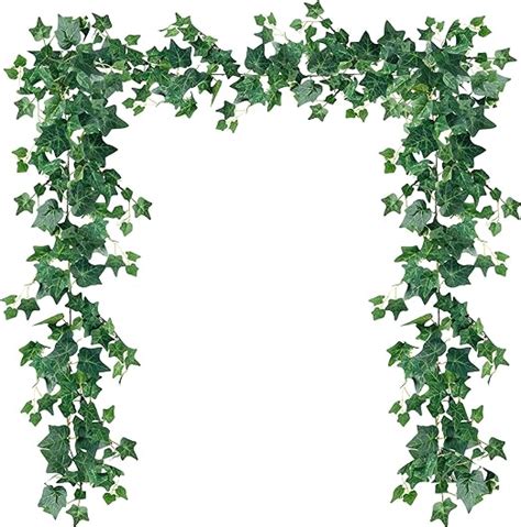 Amazon Sggvecsy Pcs Artificial Ivy Vines Kit Ft Odorless Silk