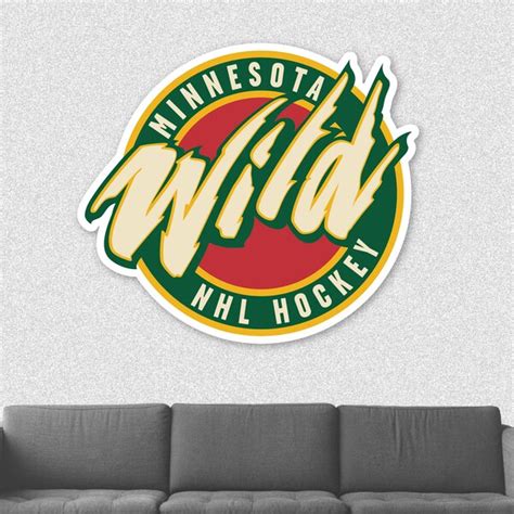 Minnesota Wild Decal - Etsy