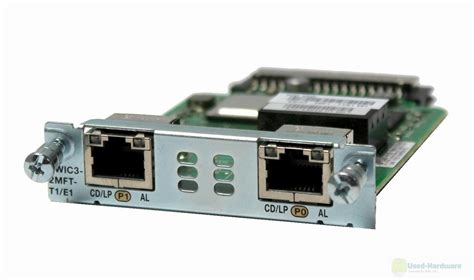 Cisco Vwic3 2mft T1e1 2 Port T1e1 Multiflex Trunk Voicewan Interface