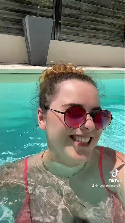 Le Retour Dans La Piscine 🏊‍♀️☀️ Youtube