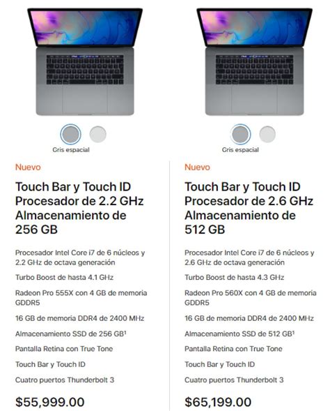 Apple Presenta La MacBook Pro 2018 Especificaciones Y Precios En