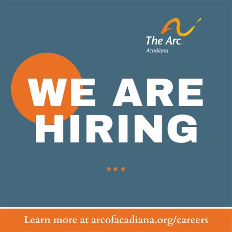 Arc of Acadiana Careers: Explore Job Opportunities