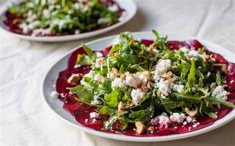 Rote Beete Salat mit Schaftskäse und Pinienkernen unglaublich lecker