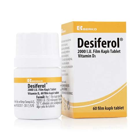 Desiferol nedir? Desiferol film kaplı tablet veya Desiferol Plus damla ...