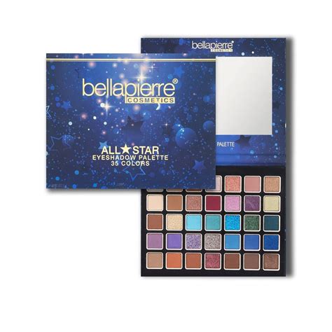 Bellapierre Cosmetics Eyeshadow Palette 35 Colors All Stars US