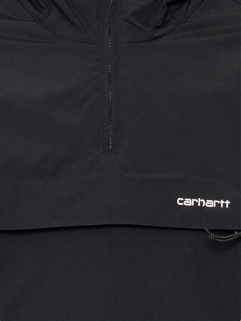 Carhartt WIP Anorak Windbreaker I030820 Schwarz Relaxed Fit Modivo At