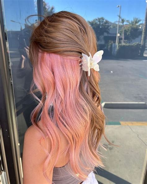 Pin by 𝘼𝙨𝙝𝙡𝙮 on 𝙃𝙖𝙞𝙧 𝘾𝙤𝙡𝙤𝙪𝙧𝙨 Pink blonde hair Hair color